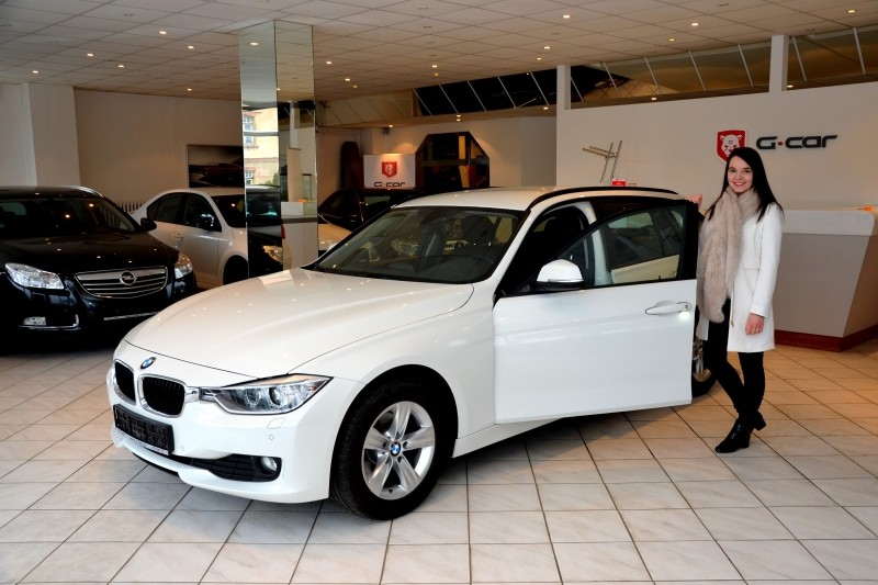 BMW 3 a jeho nová majitelka... :)