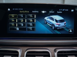 Mercedes-Benz GLE 400d 4M AMG, BURM, VZDUCH