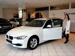BMW 3 a jeho nová majitelka... :)