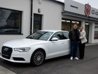 Paulfranzovi a jejich nová Audi A6. Gratulujeme! :-)