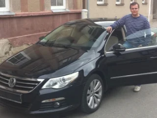 Jan Žákovský se svým Volkswagen Passat CC 2.0 TDI