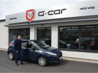 Spokojený majitel svého vozu Ford Fiesta 1.5 TDCi. :-)