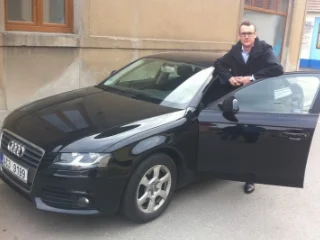 Michal Čáp se svou Audi A4 2.0 TDI