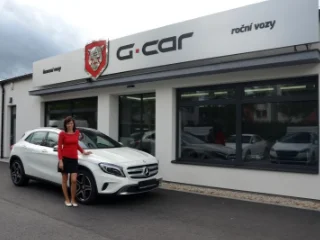 Mercedes-Benz GLA 220 CDI a jeho nová majitelka :-)