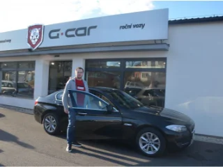 BMW řady 5 se svým novým majitelem :-)