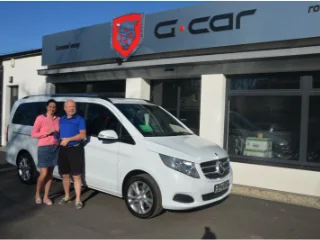 Mercedes-Benz třídy V 250d 4MATIC a jeho noví majitelé :-)