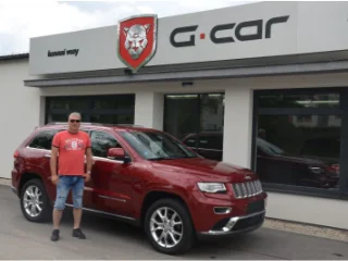 Jeep Grand Cherokee 3,0CRD Summit 4x4 se svým novým majitelem. :-)