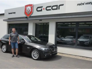 Nový majitel společně se svým vozem BMW 530d xDrive Touring, Luxury Line :-)