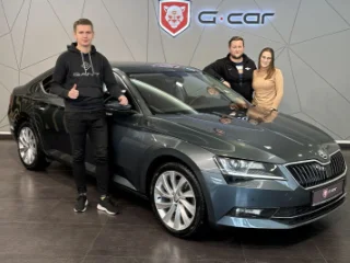 Nový kočár do rodiny, v podobě Škody Superb 2.0TDI. Děkujeme za opětovné využití našich služeb. :-)