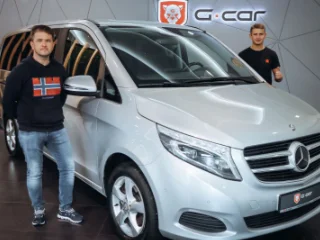 Nový kočár do rodiny, aneb Mercedes-Benz třídy V 250d. Děkujeme za využití našich služeb. :-)