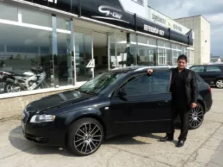 Marek Bláha se svou Audi A4 3.0 TDI Quattro
