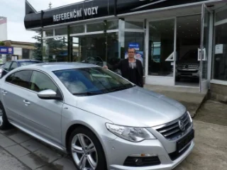 Petr U. se svým Volkswagen Passat CC R-line