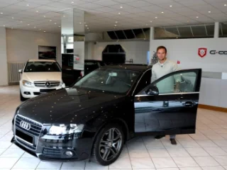 Pan Vlkojan se svou Audi A4