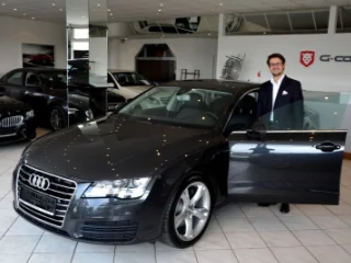 Pan Jasanovec se svou Audi A7 3.0 TDI Quattro