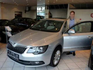 Lukáš Šulc se svou Škoda Superb 2.0 TDI Elegance