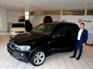 Marek Čunát se svým BMW X5