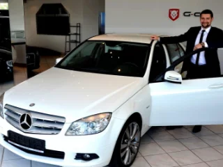 Libor Horejš se svým Mercedes-Benz C