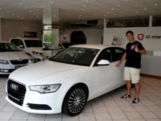 Pan Václav K. a jeho nová Audi A6 !