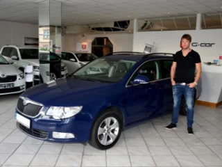 Pan Smrž se svým novým Škoda Superb 2.0 TDi 4x4!