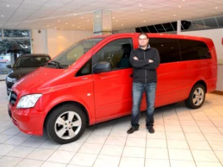 Nový majitel vozu MB Vito 116 XL.