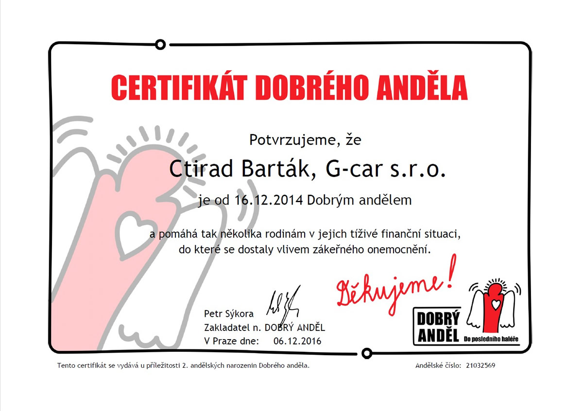 G-car - Dobrý anděl