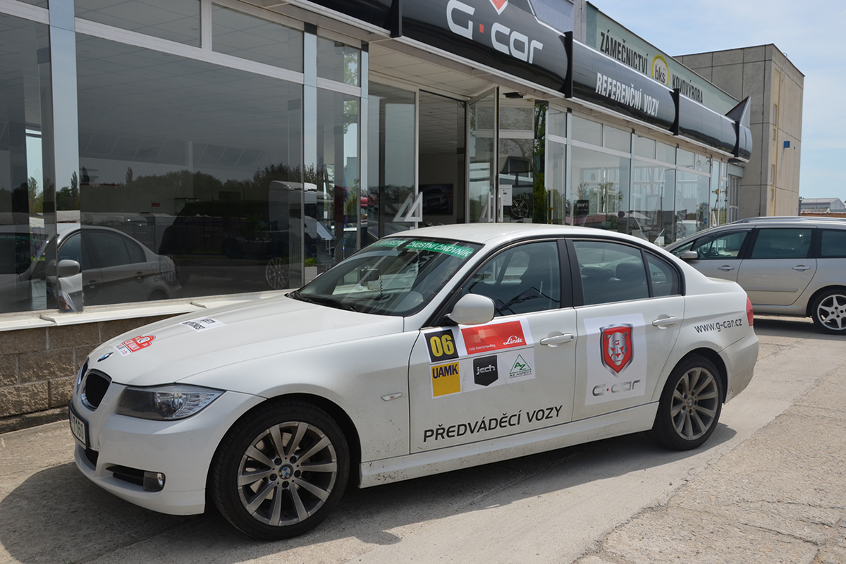 G-car - podporujeme Rallye Český Krumlov